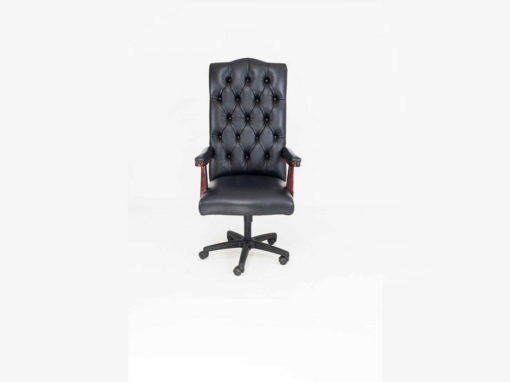 High back Leather Swivel chair