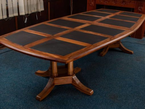Vintage boardroom table 10 seater