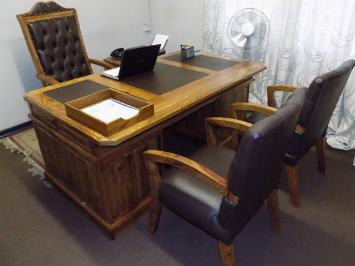 Executive Office Desk & Chairs