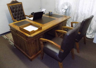 Executive Office Desk & Chairs