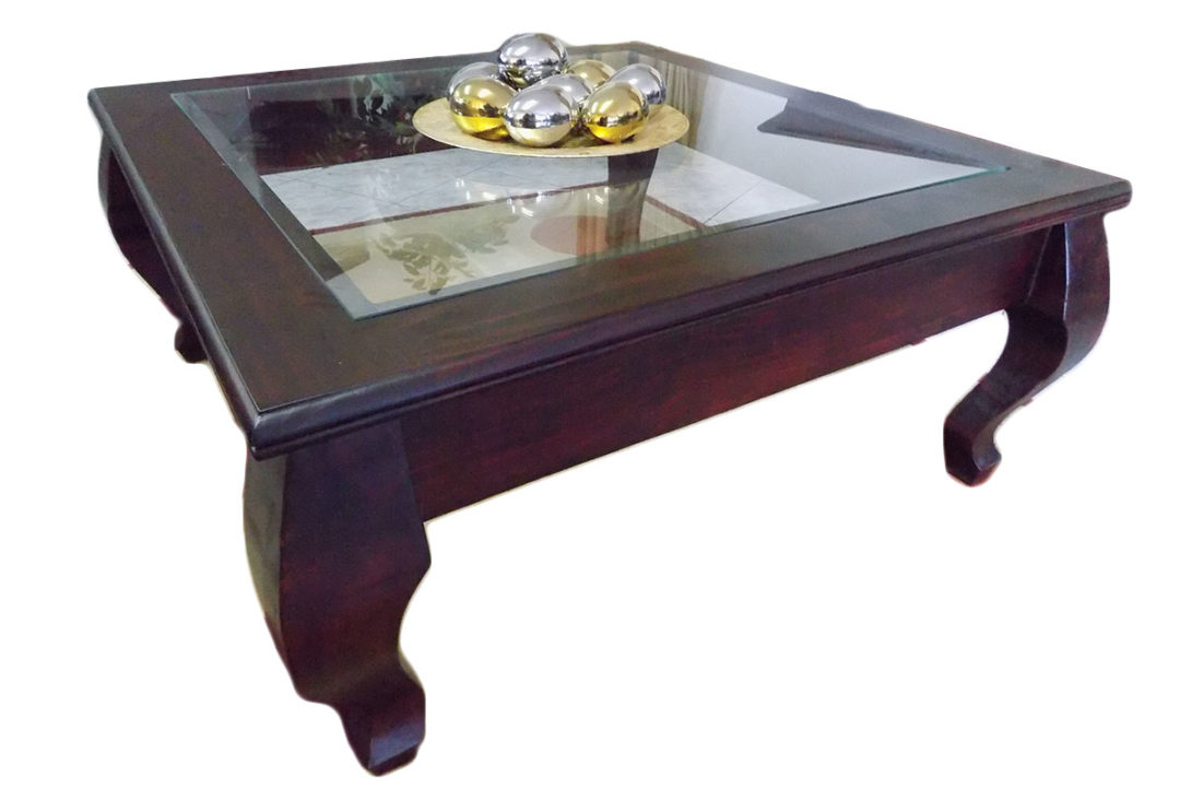 Victoria Glass Top Coffee Table