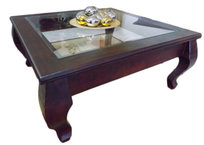 Victoria Glass Top Coffee Table